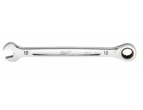 MILWAUKEE KLUCZ PŁASKO-OCZKOWY Z GRZECHOTKĄ 12mm MAXBITE