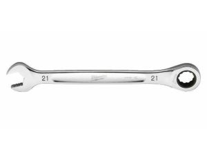 MILWAUKEE KLUCZ PŁASKO-OCZKOWY Z GRZECHOTKĄ 21mm MAXBITE