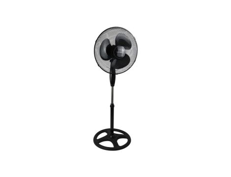 Wentylator podłogowy 40W z pilotem okrągła podstawa czarny GW-0057