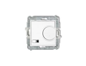 MINI Mechanizm elektronicznego regulatora temperatury z czujnikiem podpodłogowym biały mat 25MRT-1