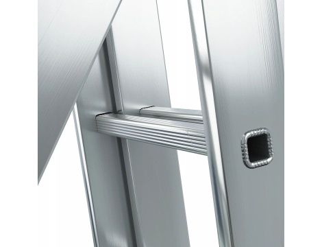 AWTOOLS DRABINA ALUMINIOWA  2x13 150KG WIELOFUNKCYJNA 2-CZĘŚCIOWA - 3