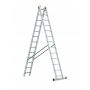 AWTOOLS DRABINA ALUMINIOWA  2x13 150KG WIELOFUNKCYJNA 2-CZĘŚCIOWA - 2