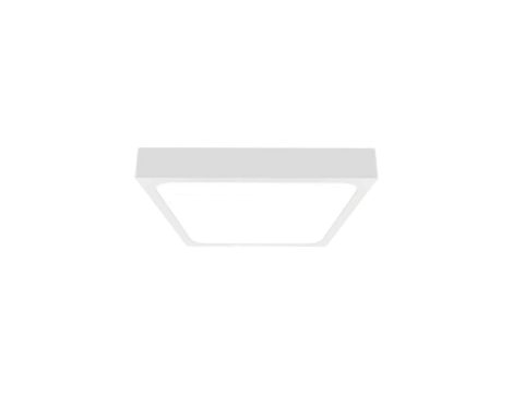 Plafoniera LED 18W 1800lm 6500K IP44 Kwadrat fi225 Mleczny Biała Ramka 7626