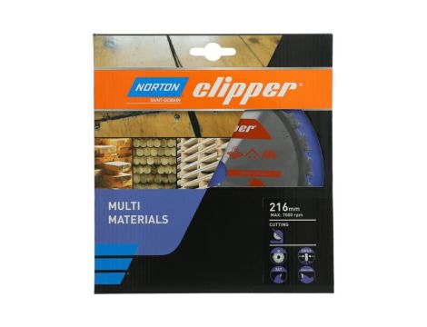 NORTON PIŁA TARCZOWA 216mm x 30mm x 24z MULTI MATERIALS DEMOLITION (3,0/2,0) - 2
