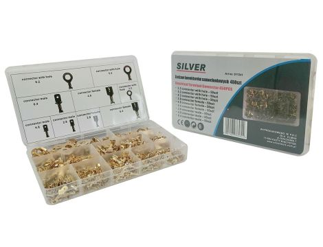 ZESTAW KONEKTORÓW SAMOCHODOWYCH 450szt. /SILVER - 3