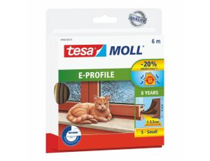 TESA USZCZELKA BRĄZ E - 6m 9mm
