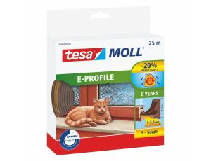 TESA USZCZELKA BRĄZ E - 25m 9mm