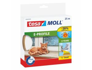 TESA USZCZELKA BIAŁA E - 25m 9mm
