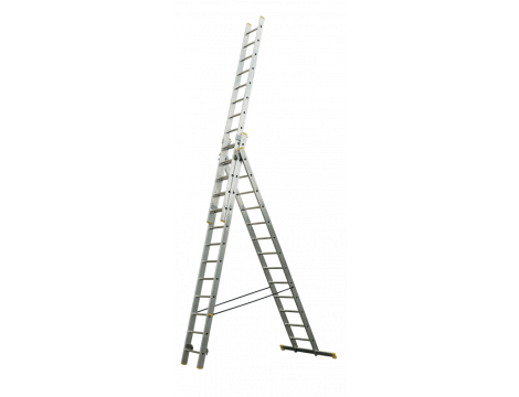 BAYER DRABINA ALUMINIOWA 3x12 STOPNI