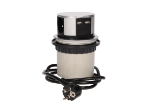 ORNO GNIAZDO MEBLOWE 3X3P+Z, USB X2