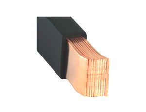 Szyna miedziana MOFLEX 15.5x0.8x10 124mm2 In=601A 2m MMC0161001