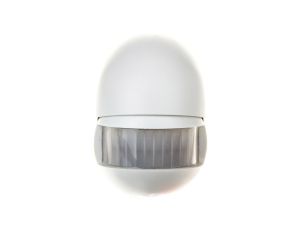 Detektor ruchu na podczerwień PIR 180 stopni IP44 12m biały 1170900