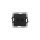 ICON Mechanizm gniazda podwójnego HDMI 2.0, bez pola opisowego czarny mat 12IHDMIBO-4