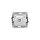 ICON Mechanizm gniazda pojedynczego USB A-B 2.0 srebrny metalik 7IGUSB-3