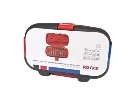 ROOKS TORX 36szt. 1/4, 3/8, 1/2"