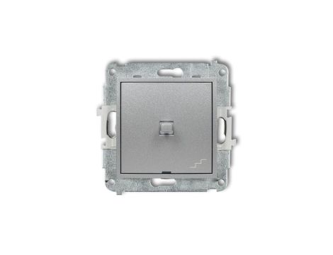 ICON Mechanizm łącznika schodowego w stylu amerykańskim srebrny metalik 7IWPUS-3