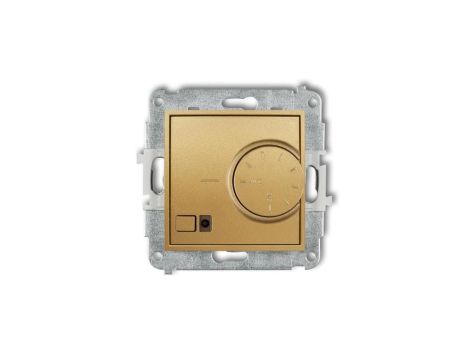 ICON Mechanizm elektronicznego regulatora temperatury z czujnikiem podpodłogowym złoty 29IRT-1