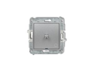 ICON Mechanizm łącznika zwierny dzwonek w stylu amerykańskim srebrny metalik 7IWPUS-4