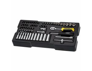 STANLEY ZESTAW KLUCZY 60el. 1/4