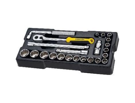 STANLEY ZESTAW KLUCZY  23el. 1/2" TRANSMODULE