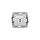 ICON Mechanizm gniazda pojedynczego USB A-A 2.0 srebrny metalik 7IGUSB-1