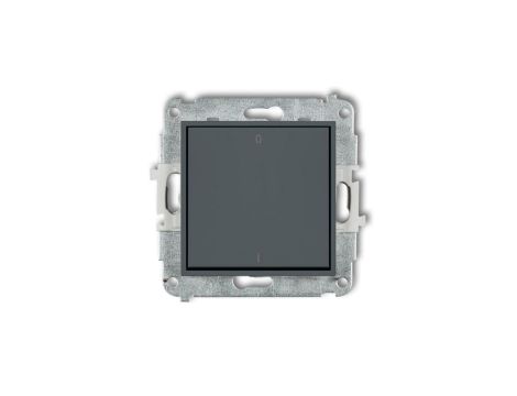 ICON Mechanizm łącznika dwubiegunowego grafitowy mat 28IWP-9