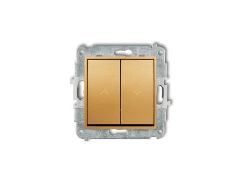 ICON Mechanizm łącznika żaluzjowego z podtrzymaniem złoty 29IWP-88
