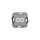 ICON Mechanizm gniazda podwójnego 2xUSB C-C, bez pola opisowego szary mat 27IGUSBBO-8