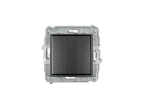 ICON Mechanizm łącznika potrójnego grafitowy 11IWP-7
