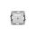 ICON Mechanizm gniazda antenowego pojedynczego typu F (SAT) niklowany srebrny metalik 7IGF-1