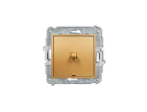 ICON Mechanizm łącznika dwubiegunowego w stylu amerykańskim złoty 29IWPUS-9