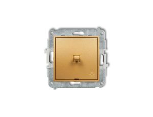 ICON Mechanizm łącznika zwierny światło w stylu amerykańskim złoty 29IWPUS-5