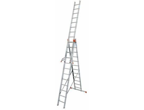 KRAUSE DRABINA TRIBILO 3x12 SZCZEBLI + STABILIZATOR TRIGON