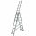 KRAUSE CORDA DRABINA 3x 8 SZCZEBLI