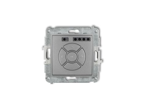 ICON Mechanizm elektronicznego sterownika roletowego (sterowanie lokalne) srebrny metalik 7ISR-1