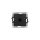 ICON Mechanizm gniazda pojedynczego 1xUSB C-C, bez pola opisowego czarny mat 12IGUSBBO-7