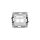 ICON Mechanizm gniazda multimedialnego podwójnego bez modułu (standard Keystone) srebrny metalik 7IGM-2P