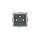ICON Mechanizm gniazda multimedialnego 3F DATA (UPC) grafitowy mat 28IGMU