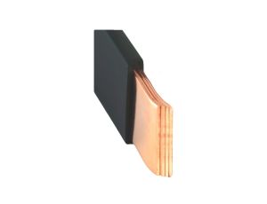 Szyna miedziana MOFLEX 20x1x4 80mm2 In=486A 2m MMC0200401