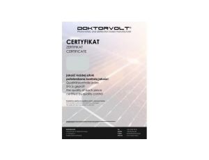 Rozdzielnica PV Fotowoltaiczna Rozłącznik AC 3F B20 25A 300mA T2 Doktorvolt 4623