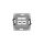 MINI Mechanizm ładowarki USB podwójnej 2xUSB C, 20W max., szary mat 27MCUSB-7