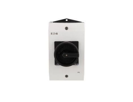 Rozłącznik 40A 3P+N w obudowie IP65 czarna rączka z blokadą P1-40/I2/SVB-SW/N 199914