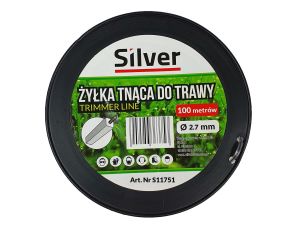 ŻYŁKA TNĄCA 2,7x100m  KWADRAT DUO-LINE  /SILVER - image 2