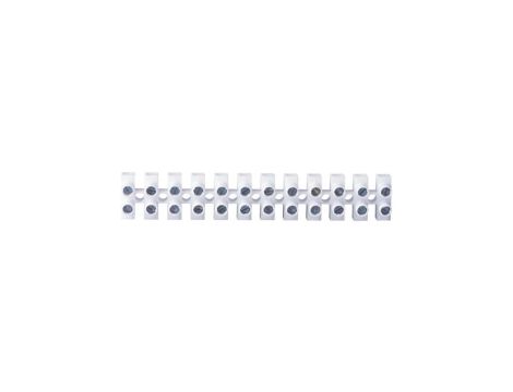 Kostka łączeniowa terminal block 126,00 mm biała EMOS A4006