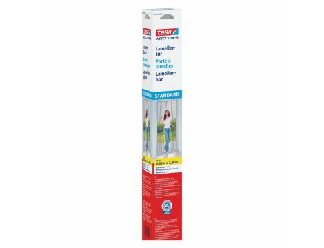 TESA MOSKITIERA DRZWI LAMELA BIAŁA 0,95m x 2,2m STANDARD