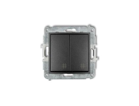 ICON Mechanizm łącznika podwójnego krzyżowego grafitowy 11IWP-66