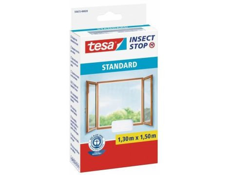 TESA MOSKITIERA OKIENNA BIAŁA 1,3m x 1,5m STANDARD
