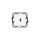 ICON Mechamizm gniazda pojedynczego USB A-A 3.0, bez pola opisowego biały mat 25IGUSBBO-5