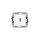 ICON Mechanizm gniazda pojedynczego USB A-A 2.0, bez pola opisowego biały mat 25IGUSBBO-1