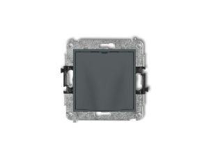 ICON Mechanizm wypustu kablowego grafitowy mat 28IWPK